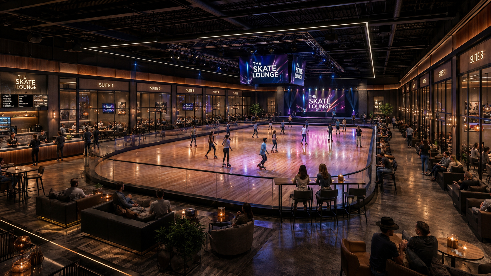 Modern Roller Skating
